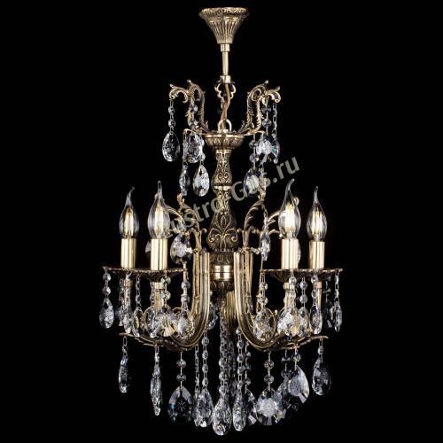 Люстра бронзовая Матильда №5/2 Звездочка в Самаре Гусь Хрустальный