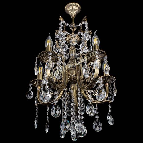 Люстра бронзовая Матильда №5/3 Баден в Самаре Гусь Хрустальный