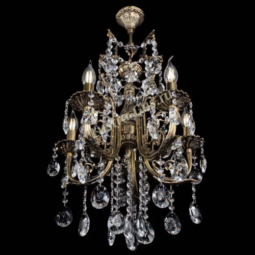 Люстра бронзовая Матильда №5/3 Звездочка в Самаре Гусь Хрустальный