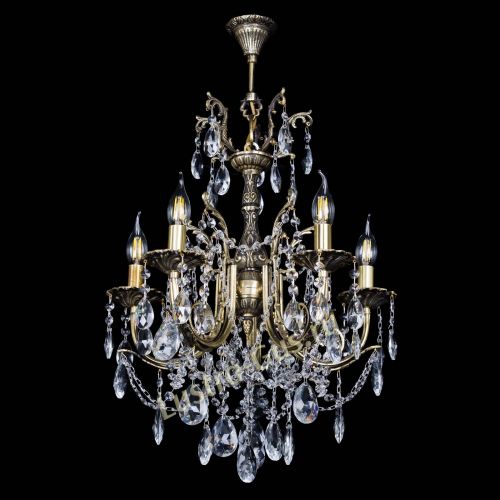 Люстра бронзовая Матильда №5 Журавлик в Самаре Гусь Хрустальный