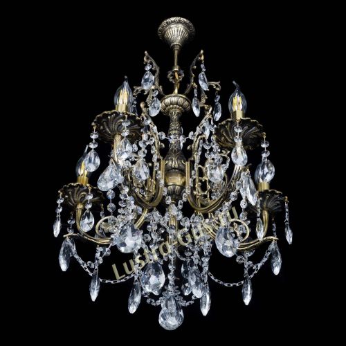 Люстра бронзовая Матильда №5 Журавлик в Самаре Гусь Хрустальный