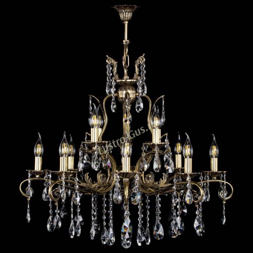 Люстра бронзовая Мелания №12/1 лучик в Самаре Люстра бронзовая Мелания №12/1 лучик в Самаре