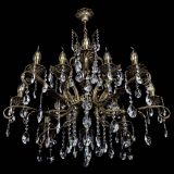 Люстра бронзовая Мелания №12/1 лучик в Самаре Люстра бронзовая Мелания №12/1 лучик в Самаре