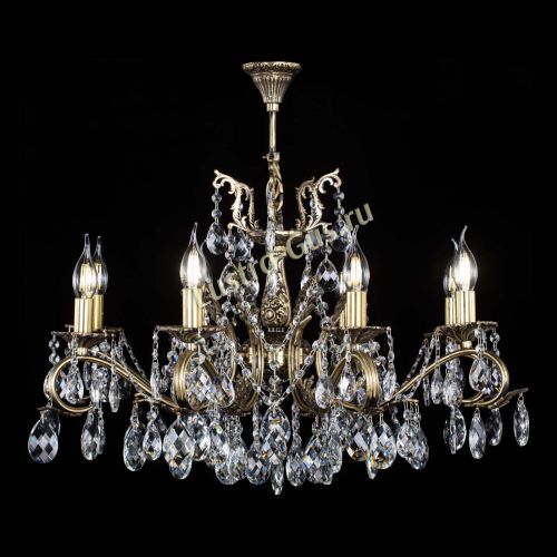 Люстра бронзовая Милана №1 баден в Самаре Гусь Хрустальный