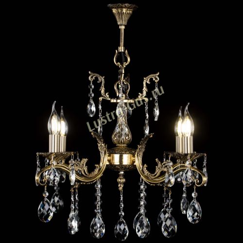 Люстра бронзовая Милана №4/2 баден в Самаре Гусь Хрустальный