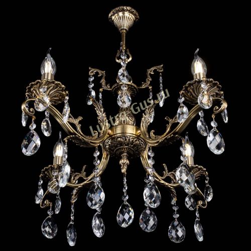 Люстра бронзовая Милана №4/2 баден в Самаре Гусь Хрустальный