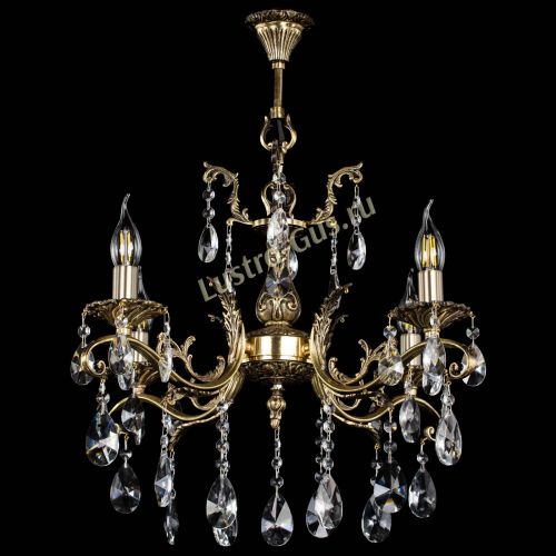 Люстра бронзовая Милана №4/2 лучик в Самаре Гусь Хрустальный