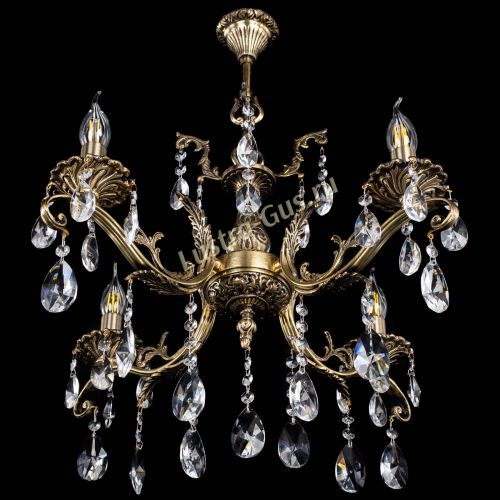 Люстра бронзовая Милана №4/2 лучик в Самаре Гусь Хрустальный