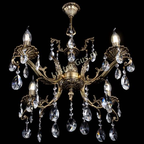 Люстра бронзовая Милана №4/2 лучик в Самаре Гусь Хрустальный