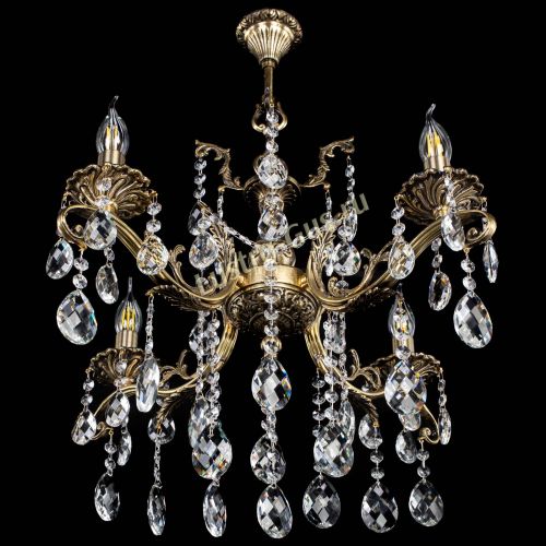 Люстра бронзовая Милана №4 баден в Самаре Гусь Хрустальный