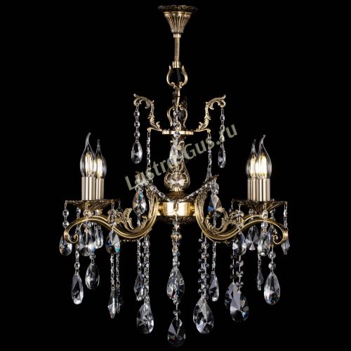 Люстра бронзовая Милана №4 лучик в Самаре Гусь Хрустальный