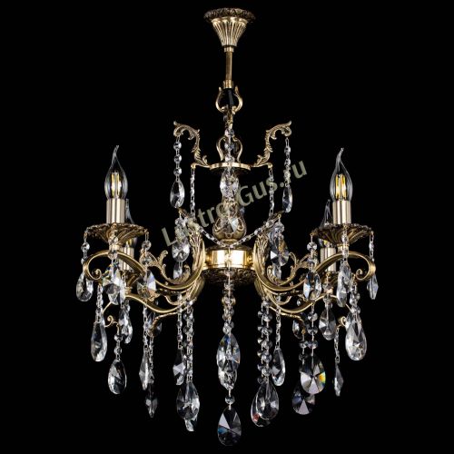 Люстра бронзовая Милана №4 лучик в Самаре Гусь Хрустальный