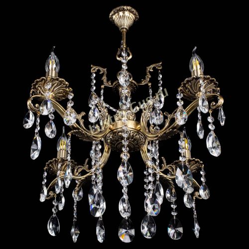 Люстра бронзовая Милана №4 лучик в Самаре Гусь Хрустальный