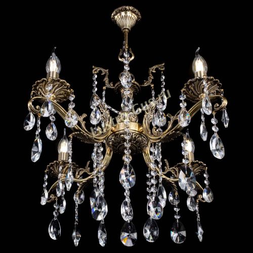 Люстра бронзовая Милана №4 лучик в Самаре Гусь Хрустальный