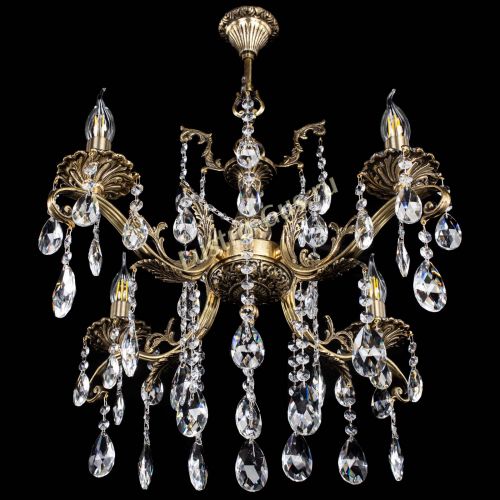 Люстра бронзовая Милана №4 журавлик в Самаре Гусь Хрустальный