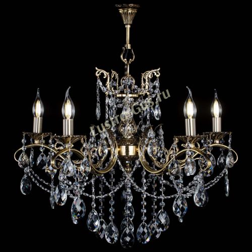 Люстра бронзовая Милана №5/1 баден в Самаре Гусь Хрустальный