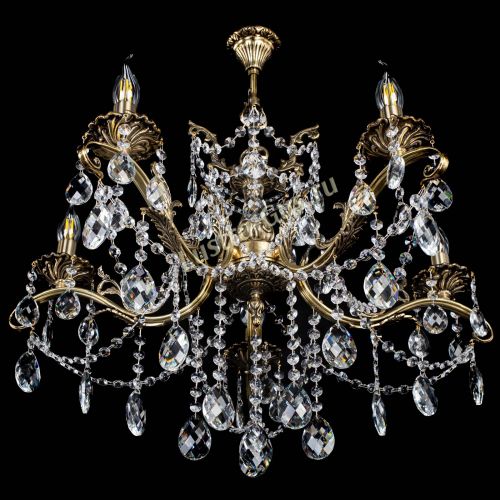 Люстра бронзовая Милана №5/1 баден в Самаре Гусь Хрустальный