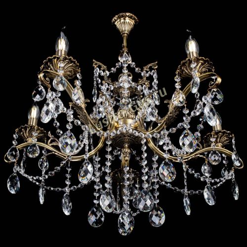 Люстра бронзовая Милана №5/1 баден в Самаре Гусь Хрустальный