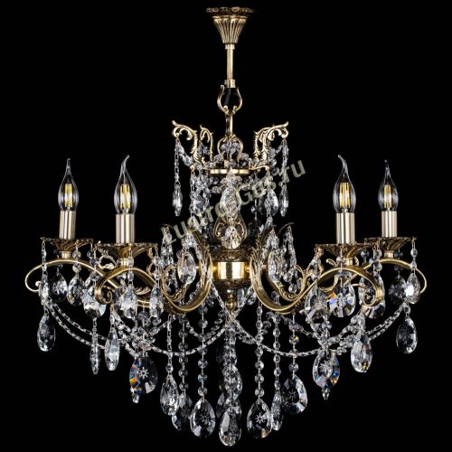 Люстра бронзовая Милана №5/1 звездочка в Самаре Гусь Хрустальный