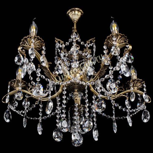 Люстра бронзовая Милана №5/1 звездочка в Самаре Гусь Хрустальный