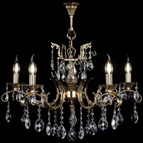 Люстра бронзовая Милана №5/2 баден в Самаре Гусь Хрустальный