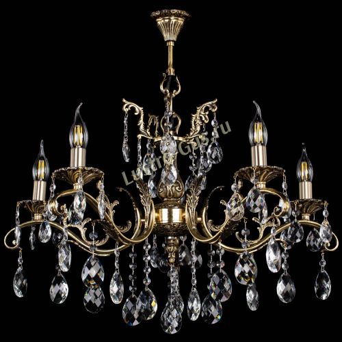 Люстра бронзовая Милана №5/2 баден в Самаре Гусь Хрустальный