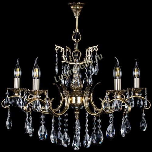 Люстра бронзовая Милана №5/2 журавлик в Самаре Гусь Хрустальный