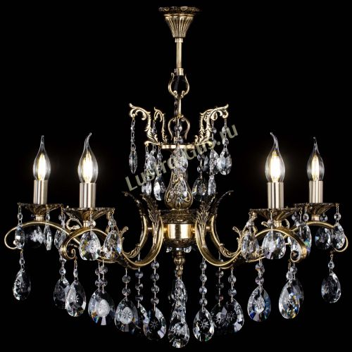 Люстра бронзовая Милана №5/2 звездочка в Самаре Гусь Хрустальный