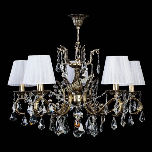 Люстра бронзовая Милана №5 Дубик Прованс в Самаре Гусь Хрустальный