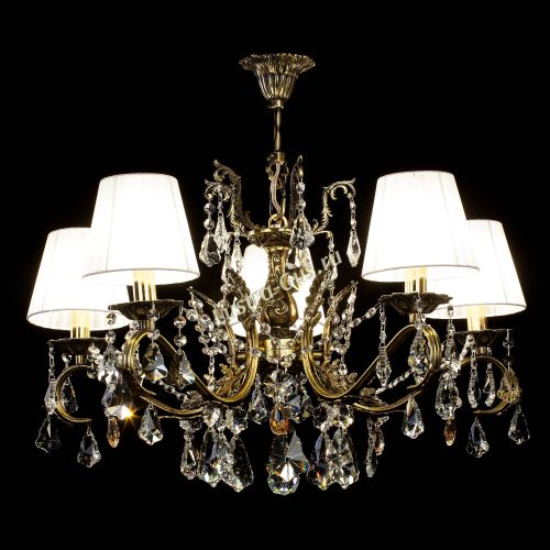 Люстра бронзовая Милана №5 Дубик Прованс в Самаре Гусь Хрустальный