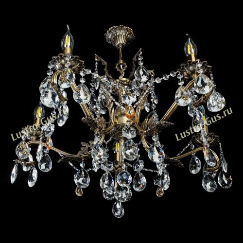 Люстра бронзовая Милана №5 в Самаре Гусь Хрустальный