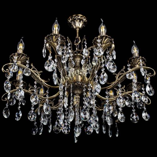 Люстра бронзовая Милана №9/2 баден в Самаре Гусь Хрустальный