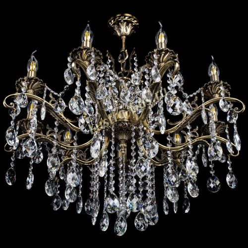 Люстра бронзовая Милана №9 баден в Самаре Гусь Хрустальный