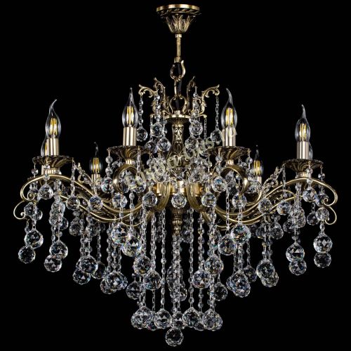 Люстра бронзовая Милана №9 шар в Самаре Гусь Хрустальный