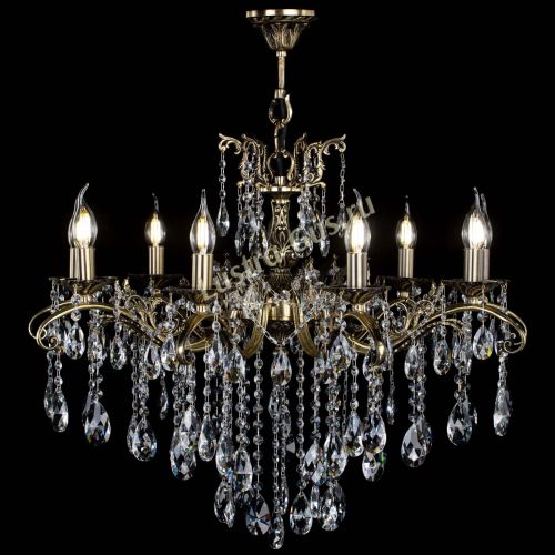 Люстра бронзовая Милана №9 журавлик в Самаре Гусь Хрустальный