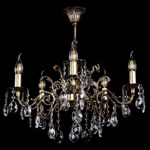 Люстра бронзовая Муза №5/2 баден в Самаре Гусь Хрустальный