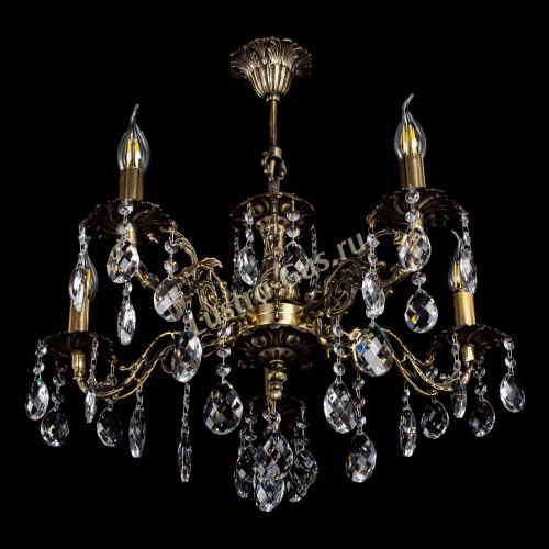 Люстра бронзовая Муза №5/2 баден в Самаре Гусь Хрустальный