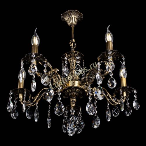 Люстра бронзовая Муза №5/2 баден в Самаре Гусь Хрустальный