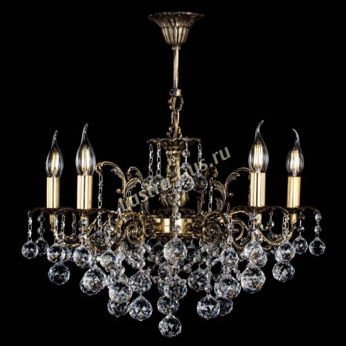 Люстра бронзовая Муза №5 шар в Самаре Гусь Хрустальный