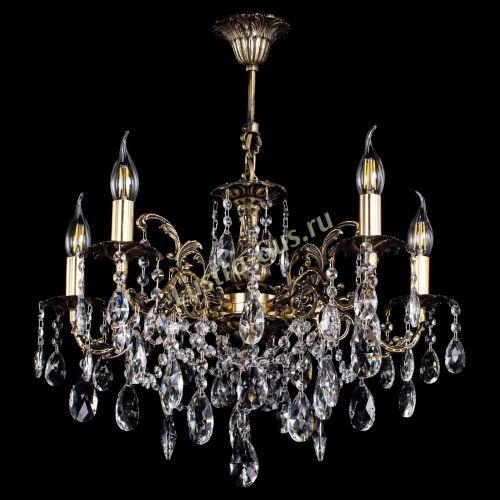 Люстра бронзовая Муза №5 журавлик в Самаре Гусь Хрустальный