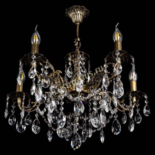 Люстра бронзовая Муза №5 журавлик в Самаре Гусь Хрустальный