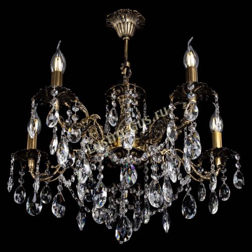 Люстра бронзовая Муза №5 журавлик в Самаре Гусь Хрустальный