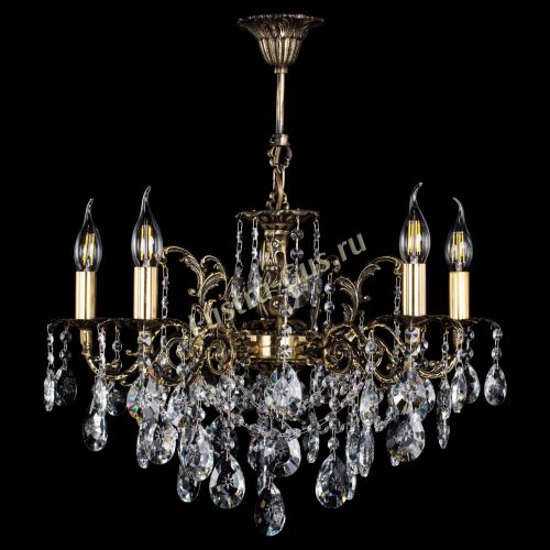 Люстра бронзовая Муза №5 звездочка в Самаре Гусь Хрустальный