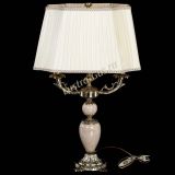 Бронзовая настольная лампа Антик №2 с камнем в Самаре