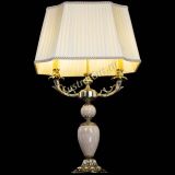 Бронзовая настольная лампа Антик №2 с камнем в Самаре