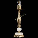 Бронзовая настольная лампа Оникс №1 с абажуром в Самаре