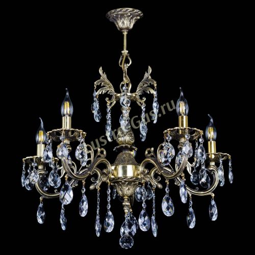 Люстра бронзовая Олимпия №5/1 баден в Самаре Гусь Хрустальный
