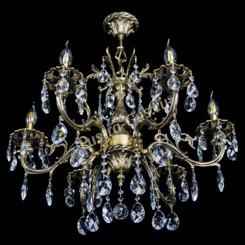 Люстра бронзовая Олимпия №6/1 баден в Самаре Гусь Хрустальный