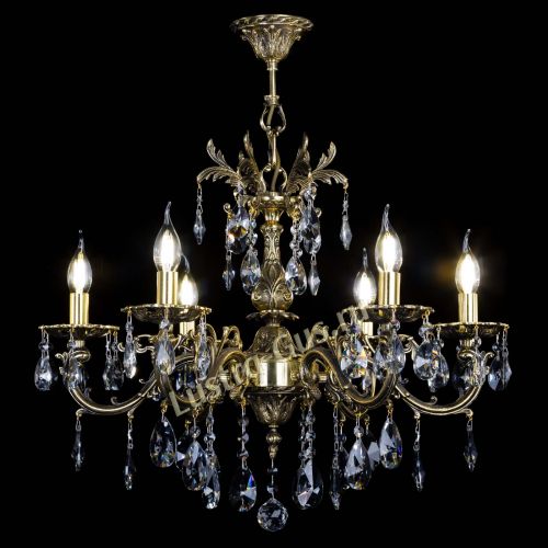 Люстра бронзовая Олимпия №6/1 лучик в Самаре Гусь Хрустальный