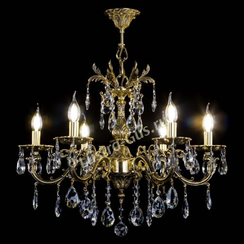 Люстра бронзовая Олимпия №6/1 журавлик в Самаре Гусь Хрустальный